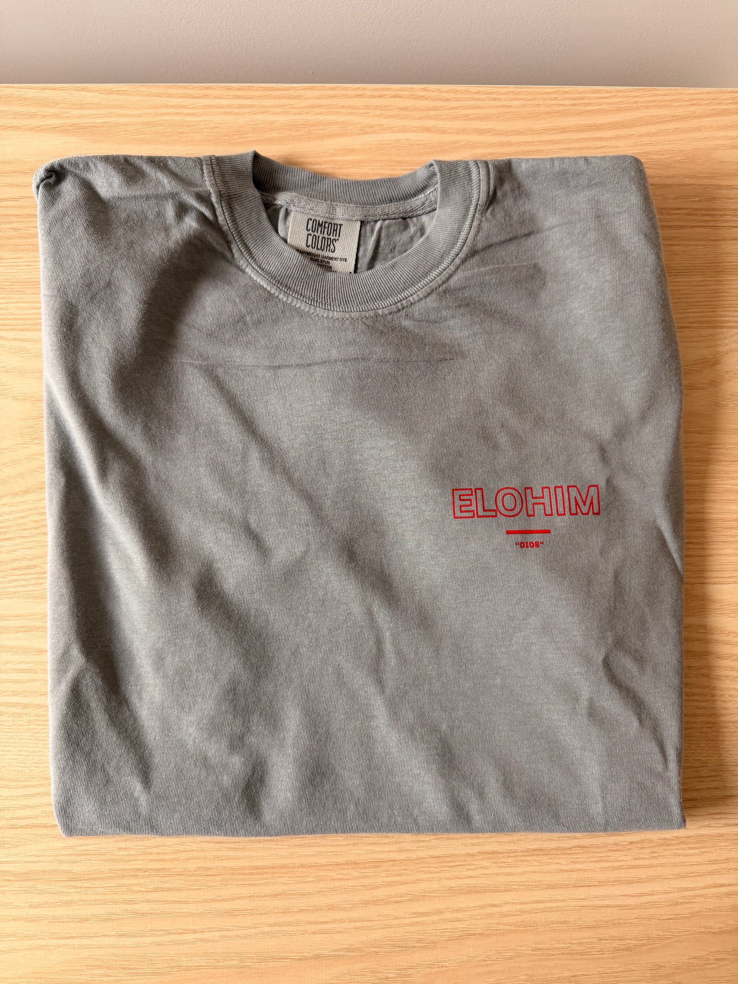 Elohim Grey Tee