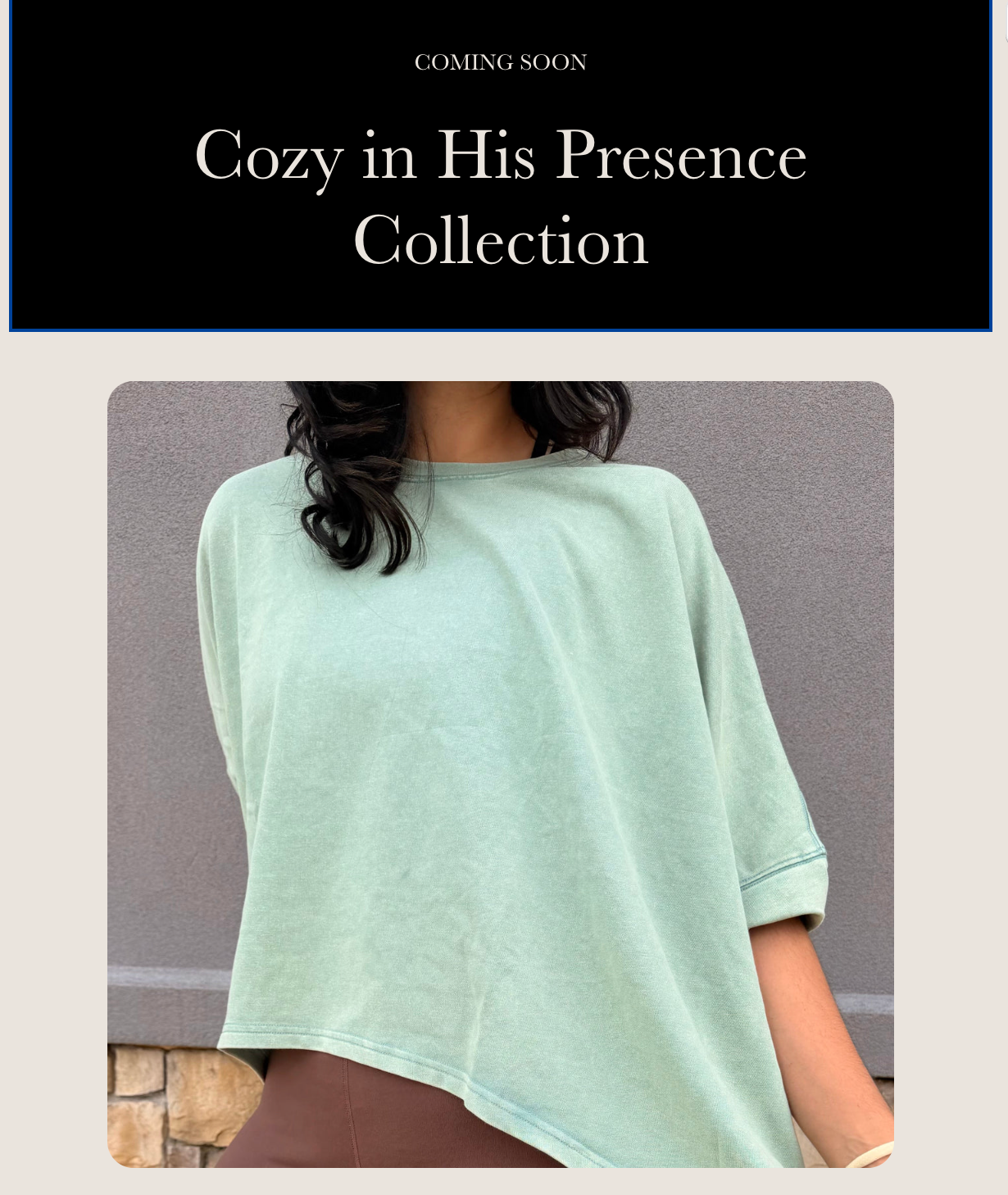 Cozy in His Presence 🍂