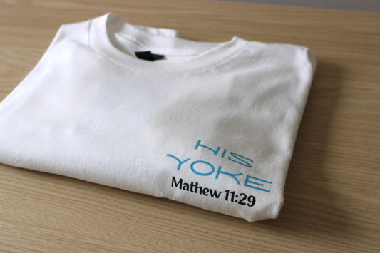 His Yoke - Christian Graphic Tee