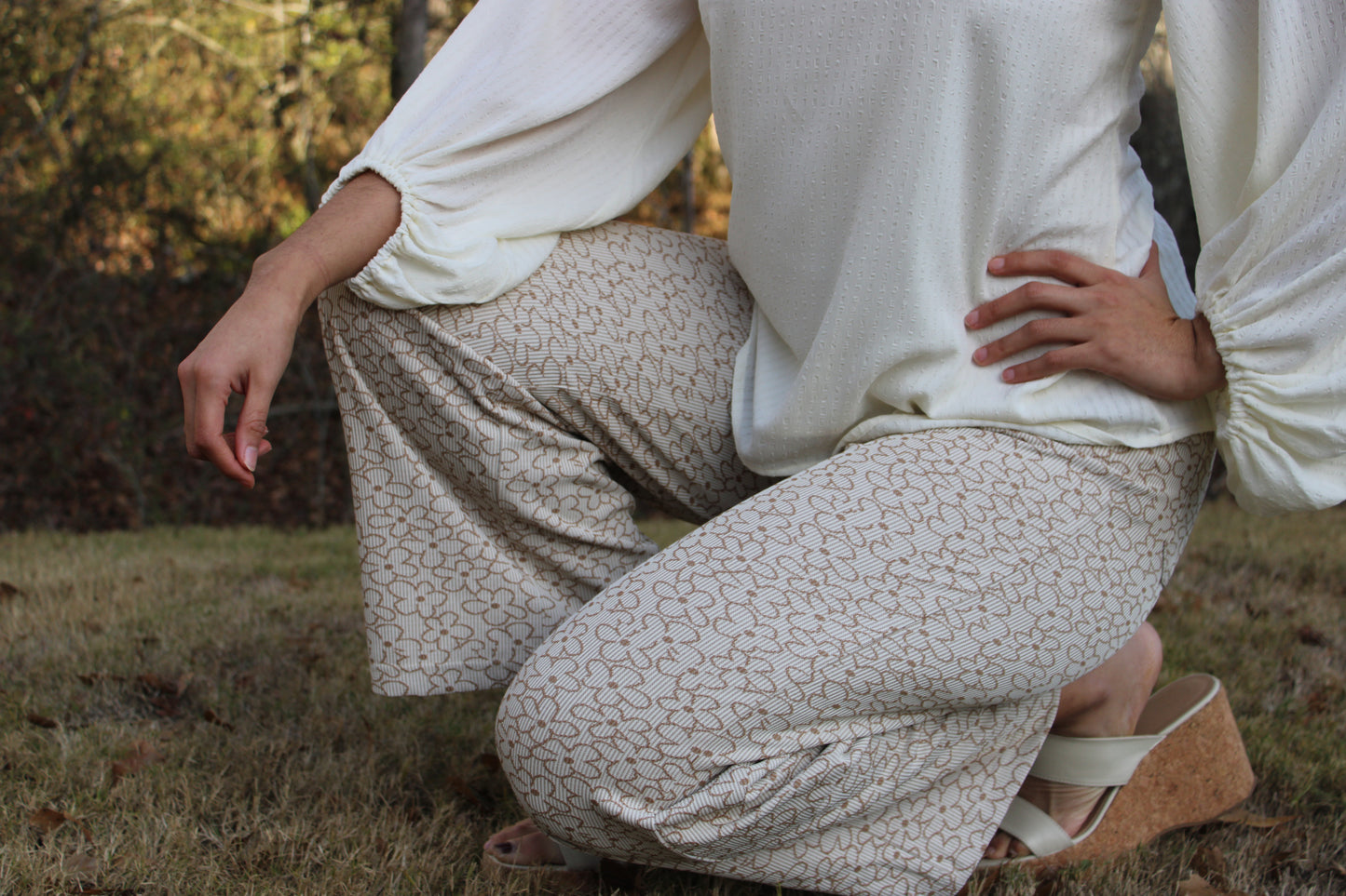 Colette Cropped Wide-Leg Pants