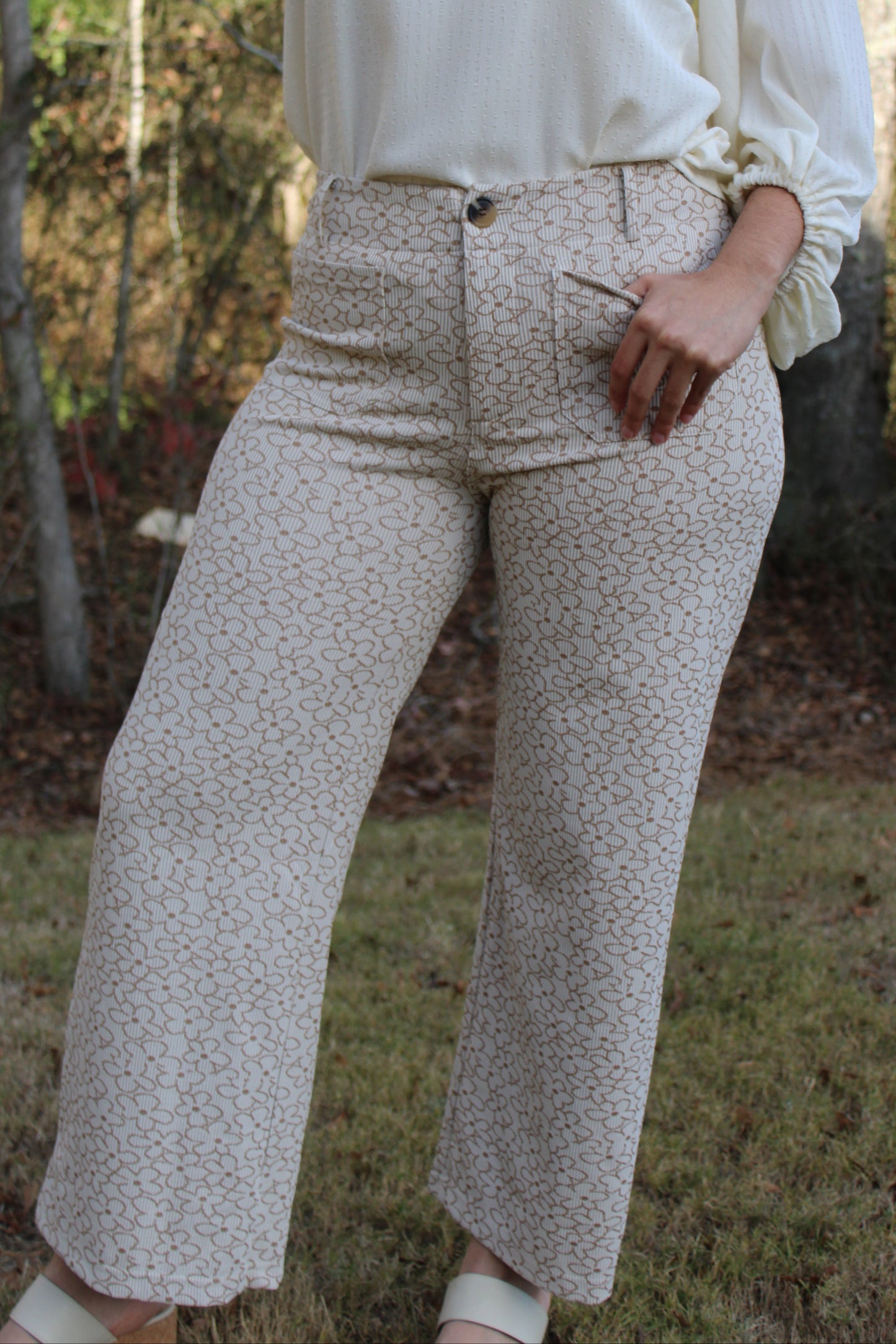 Colette Cropped Wide-Leg Pants