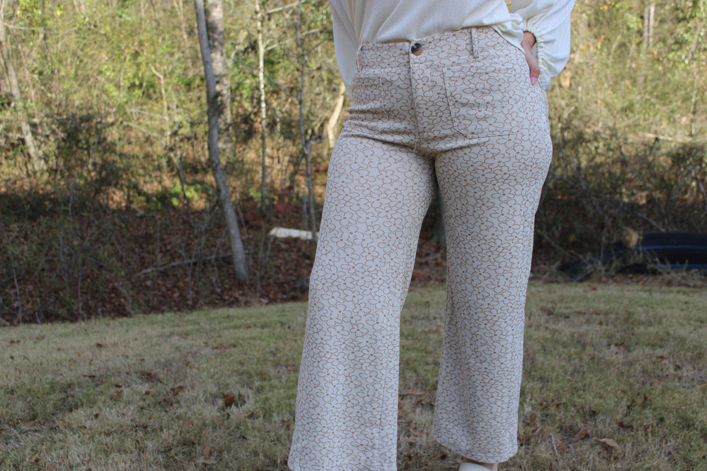 Colette Cropped Wide-Leg Pants
